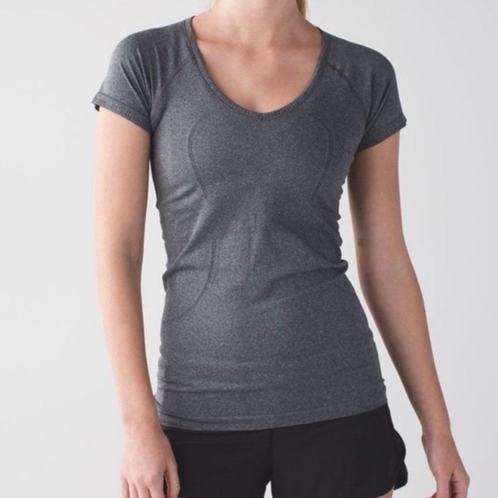 Lululemon Gray Swiftly Tech Short Sleeve